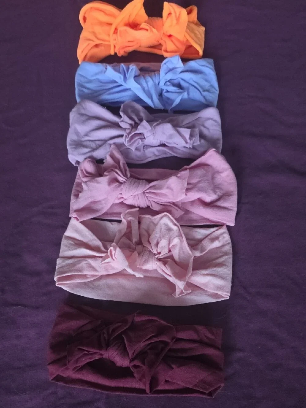Baby Stretch Bow Headbands - Multi Color Set